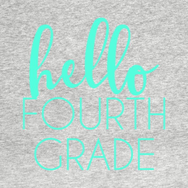 Hello Fourth Grade by vintageinspired